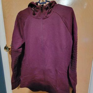 Avia Full Zipped  Maroon Hoodie- Size- Large